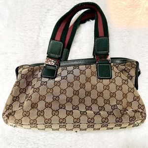 Gucci Canvas Authentic Bag